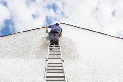 Peinture extérieure à Tancarville — façades et ravalement